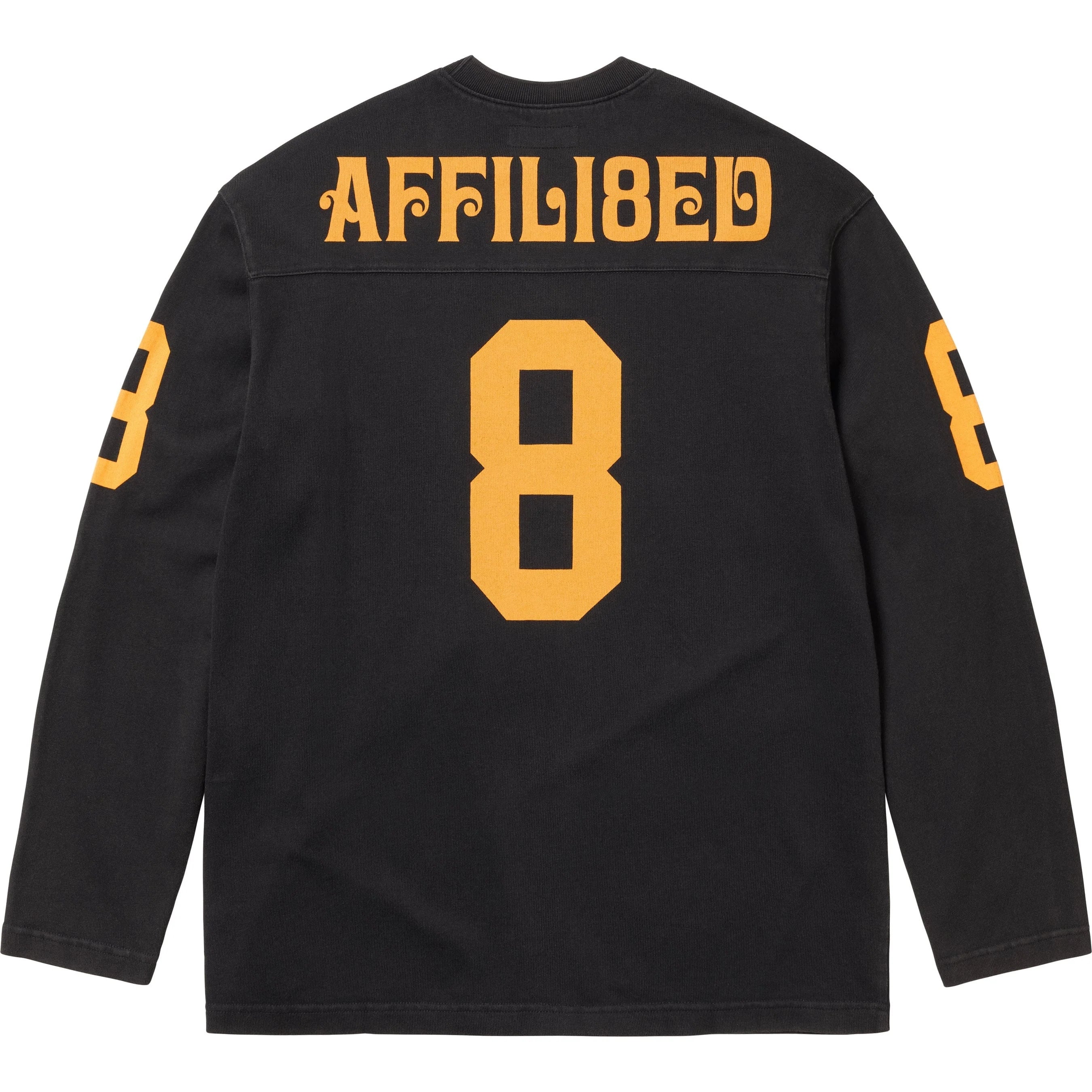 Affiliated L/S Football Top view 2